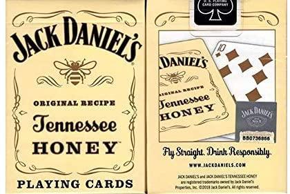 Jack Daniel’s Playing Cards - Tennessee Honey Playing Cards by US Playing Card Co.