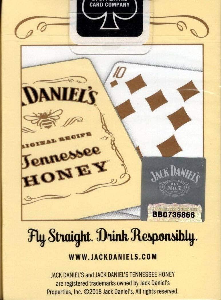 Jack Daniel’s Playing Cards - Tennessee Honey Playing Cards by US Playing Card Co.