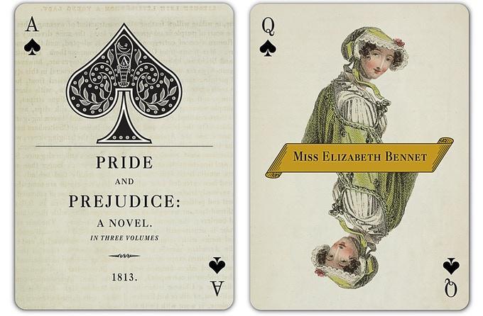 Jane Austen Playing Cards by US Playing Card Co.