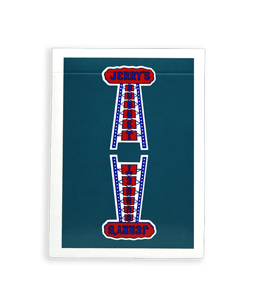 Vintage Feel Jerry's Nuggets (Aqua) Playing Cards Playing Cards by Jerrys Nugget Playing Cards