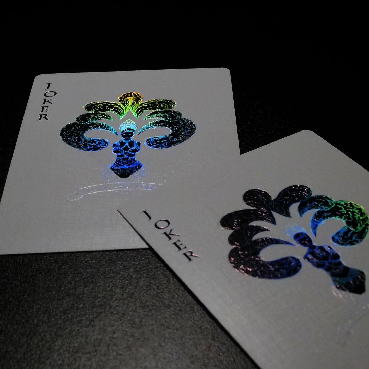 Ultraviolet - Vegas Diffractor Playing Cards by VXD Gaming