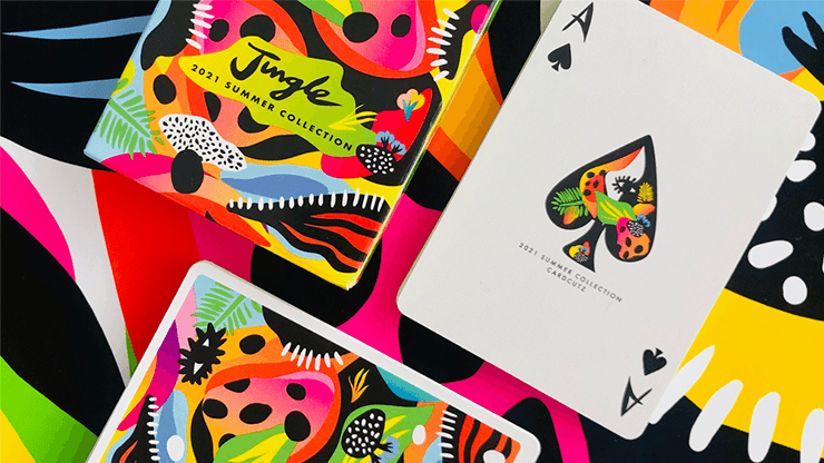 Jungle Playing Cards - Gilded Playing Cards by CardCutz
