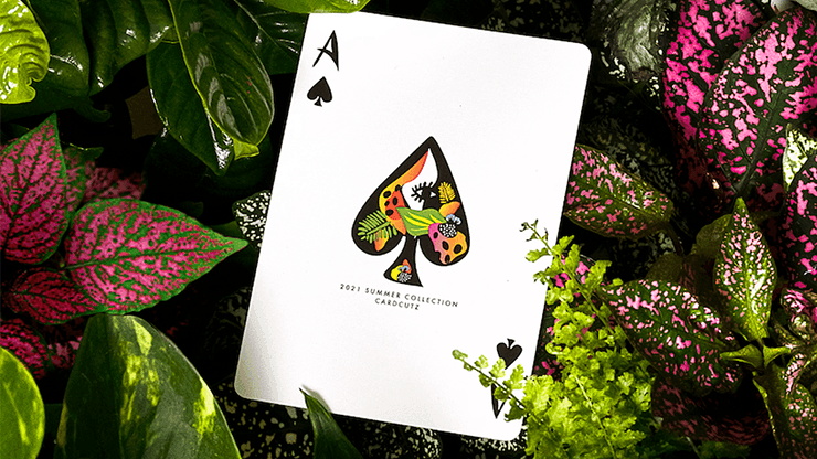 Jungle Playing Cards - Gilded Playing Cards by CardCutz