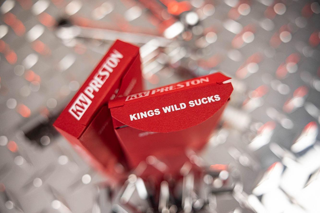 KWPreston Big Red One Playing Cards by Kings Wild Project