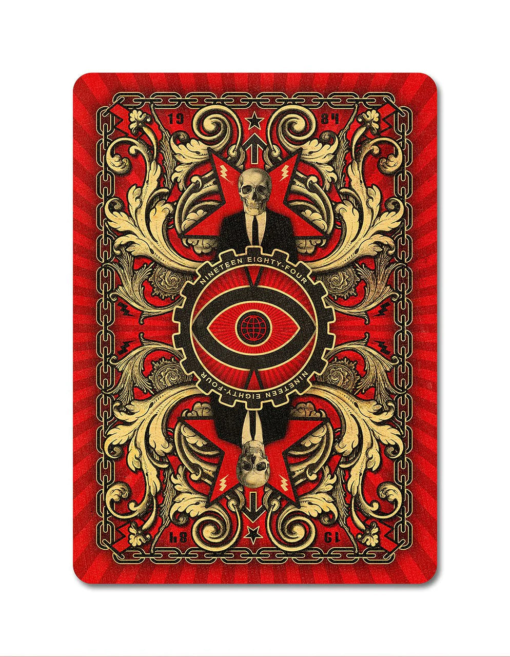 Karnival 1984 Deck of Playing Cards Playing Cards by Bicycle Playing Cards