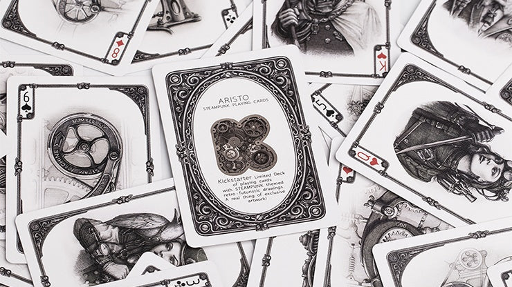 ARISTO Steampunk Playing Cards Playing Cards by RarePlayingCards.com