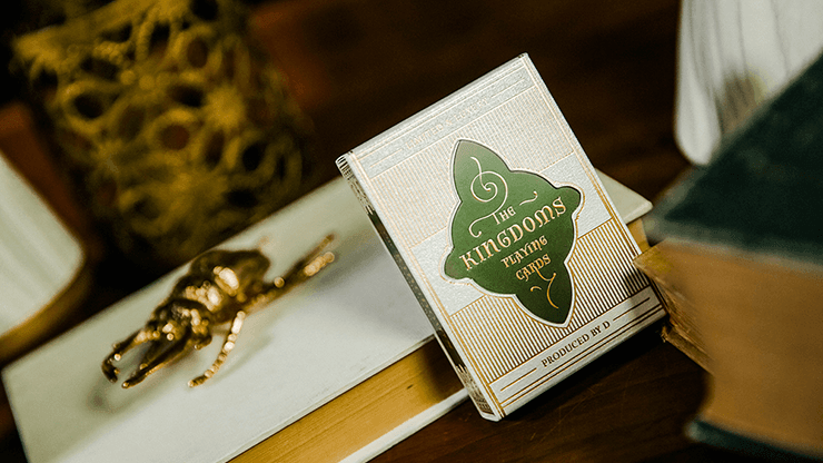 Kingdom Playing Cards - Green Playing Cards by Ark Playing Cards