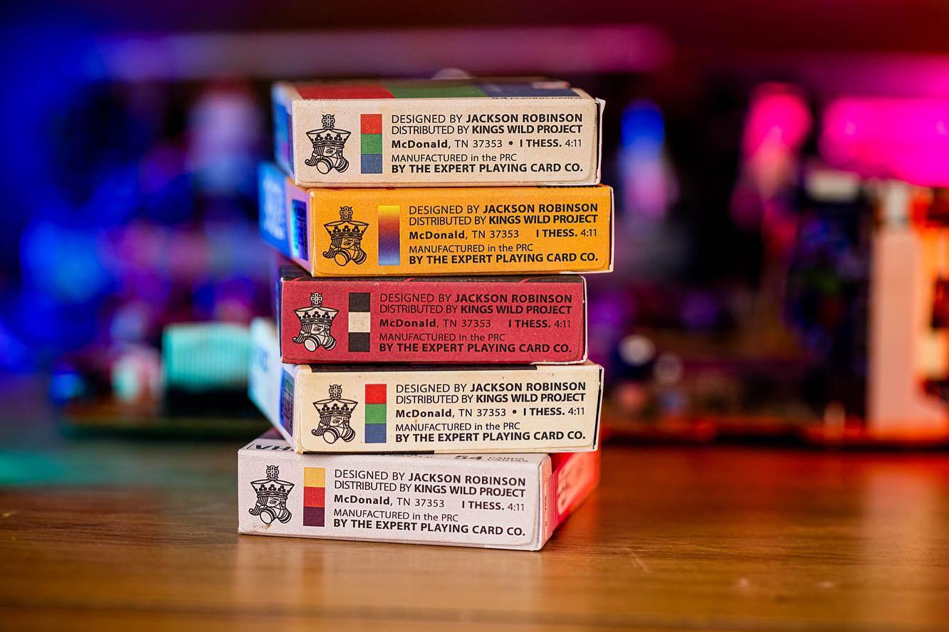 1982 VHS Playing Cards - Set Playing Cards by Kings Wild Project