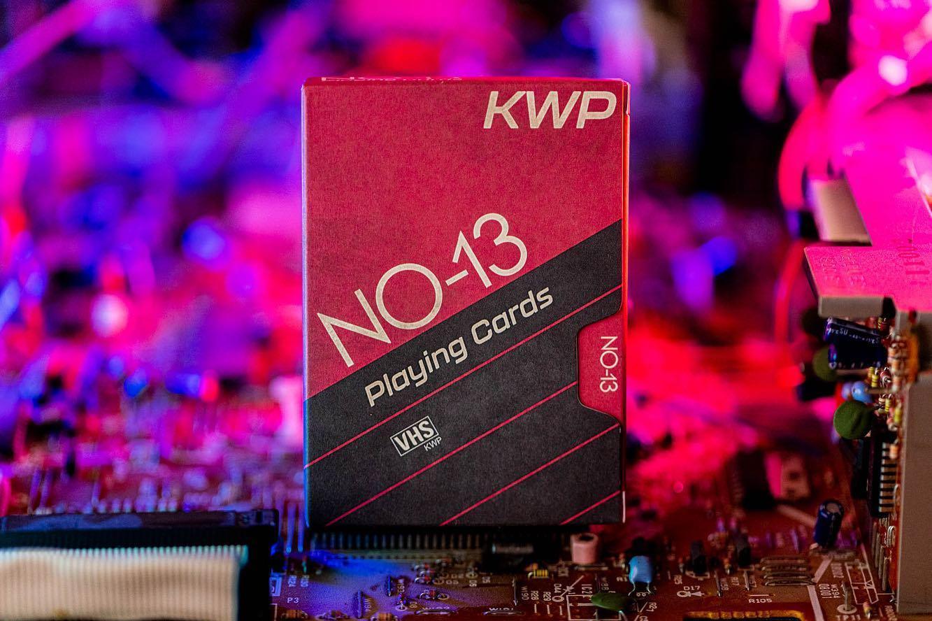 1982 VHS Playing Cards - Set Playing Cards by Kings Wild Project