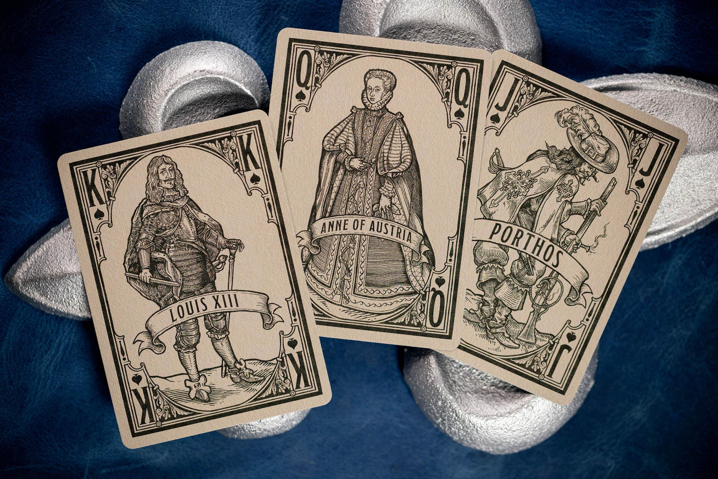 3 Musketeer Playing Cards Playing Cards by Kings Wild Project