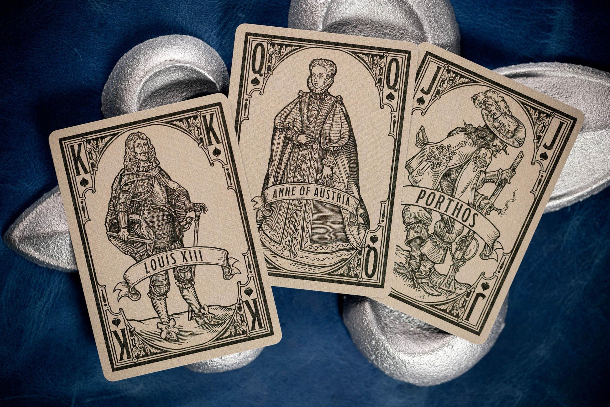3 Musketeer Playing Cards Playing Cards by Kings Wild Project