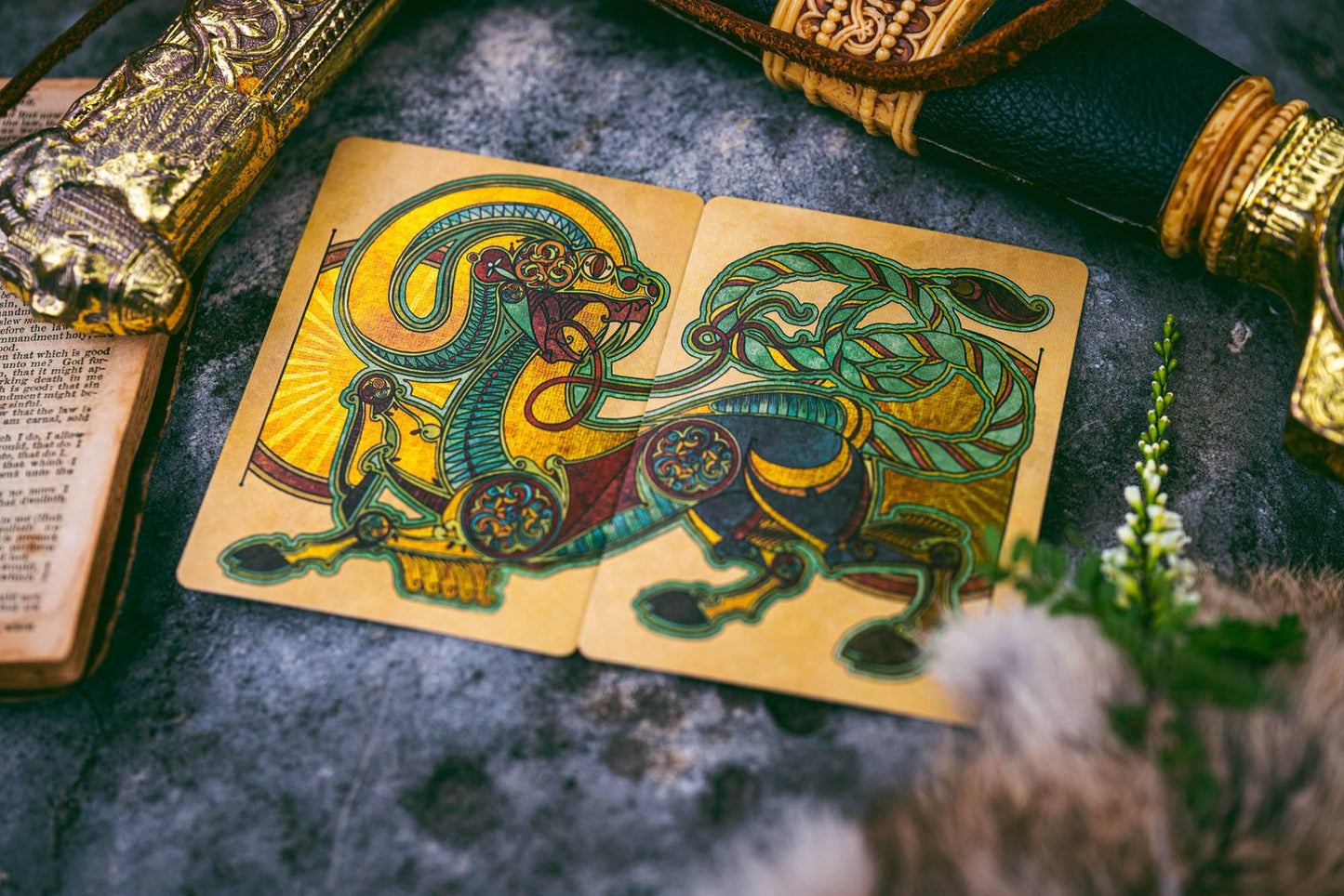 Arthurian Playing Cards - Holy Grail Edition by Kings Wild Project Playing Cards by Kings Wild Project