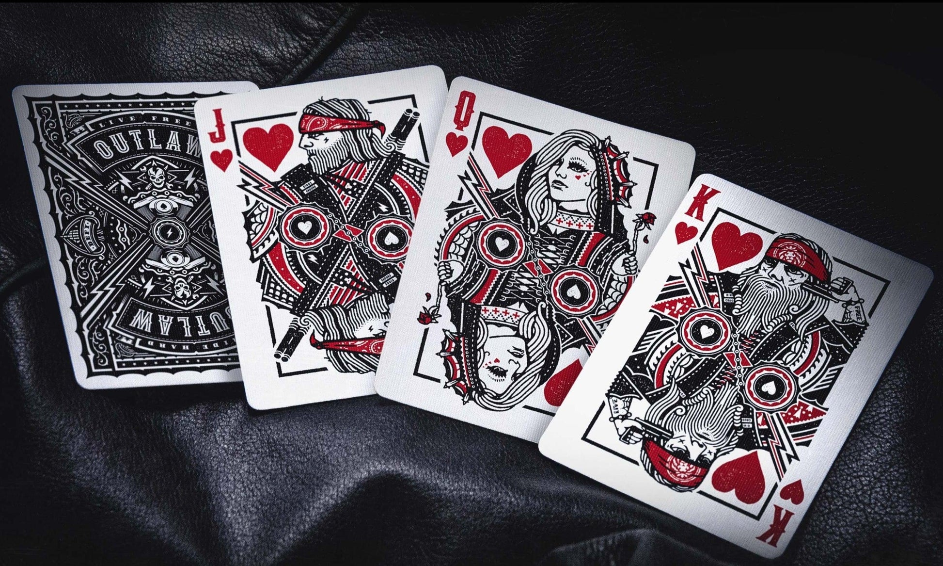 Outlaw Playing Cards by Kings & Crooks* Playing Cards by Kings & Crooks