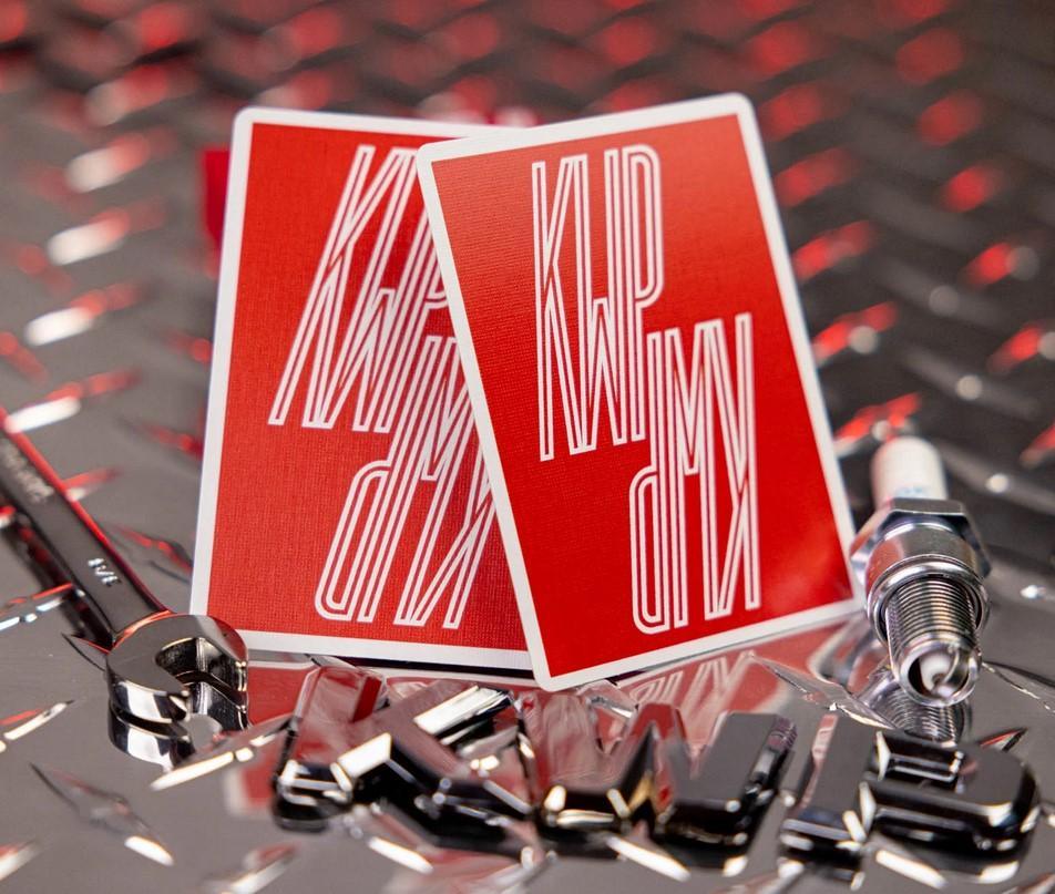 KWPreston Big Red One Playing Cards by Kings Wild Project
