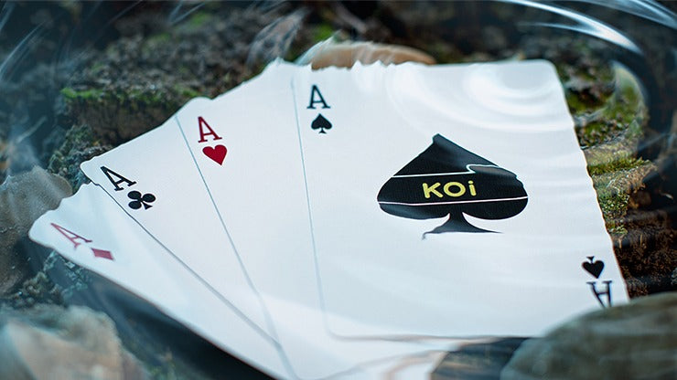 Koi V2 Playing Cards Playing Cards by RarePlayingCards.com