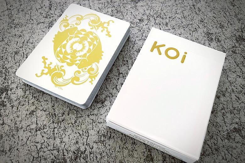 Koi V2 Playing Cards Playing Cards by RarePlayingCards.com