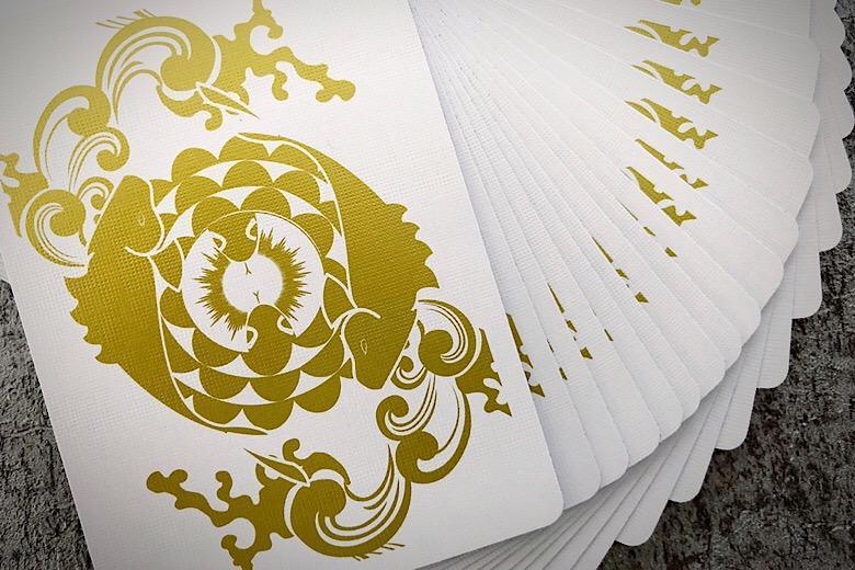 Koi V2 Playing Cards Playing Cards by RarePlayingCards.com