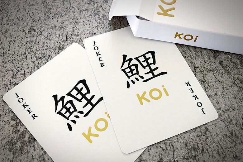 Koi V2 Playing Cards Playing Cards by RarePlayingCards.com