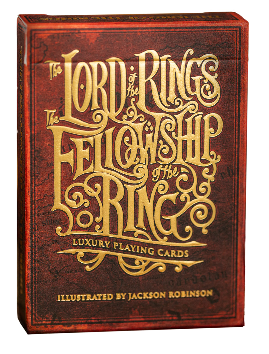 Official Lord Of The Rings Playing Cards - Middle Earth Map Design In Collectible Tin - View #6