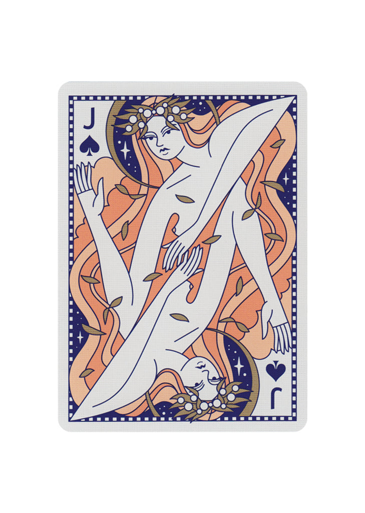 Lady Moon Playing Cards by Art of Play
