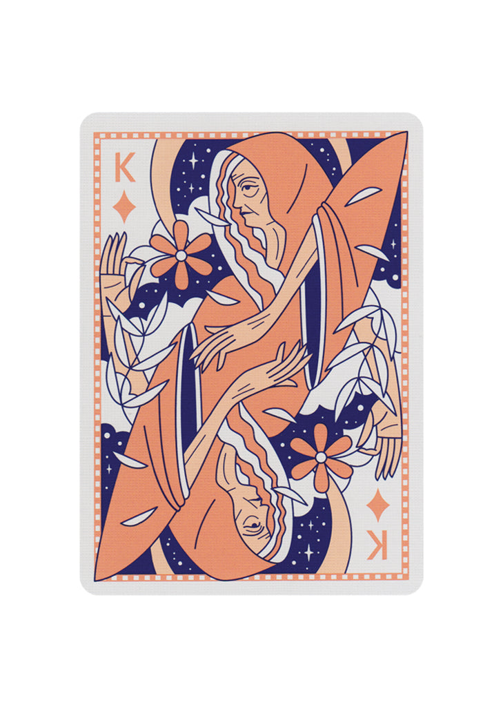 Lady Moon Playing Cards by Art of Play