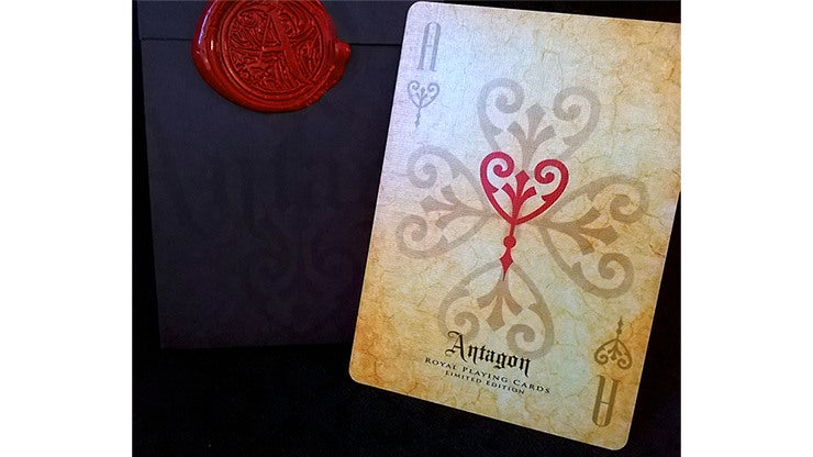 Limited Edition Antagon Royal (Red Seal) Playing Cards by Noir Arts