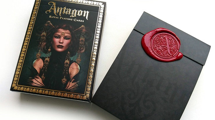 Limited Edition Antagon Royal (Red Seal) Playing Cards by Noir Arts