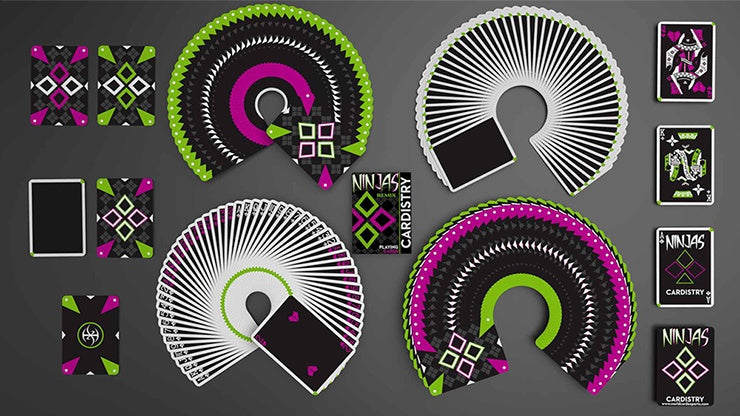 Limited Edition Cardistry Ninjas Remix Playing Cards by De'vo