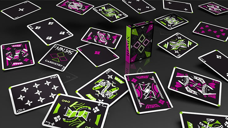 Limited Edition Cardistry Ninjas Remix Playing Cards by De'vo