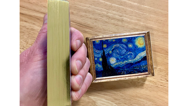 Gilded Vincent van Gogh The Starry Night Playing Cards by US Playing Card Co.