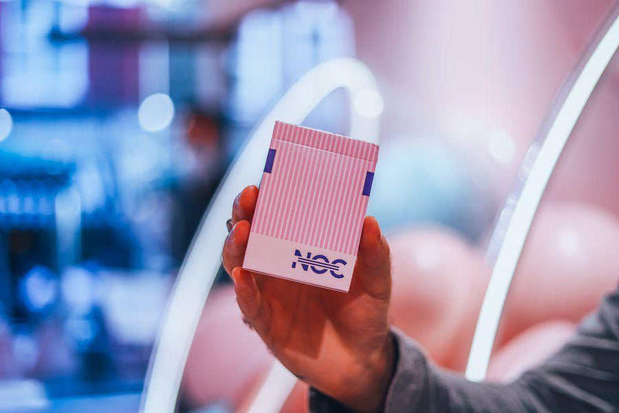 NOC3000X2 Pink Limited Edition Playing Cards Playing Cards by HOPC