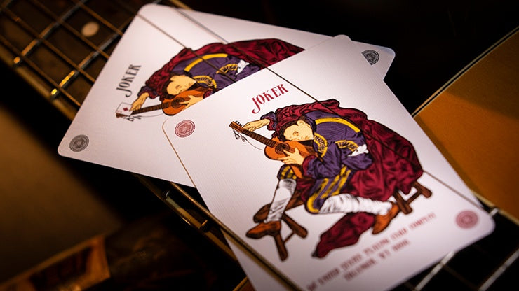 Limited Edition Six Strings Playing Cards by Murphy's Magic
