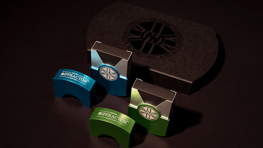 London Diffractor Double Metal Playing Card Set Playing Cards by VXD Gaming