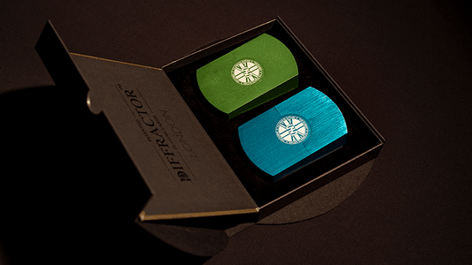 London Diffractor Double Metal Playing Card Set Playing Cards by VXD Gaming