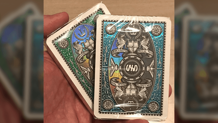 London Diffractor Double Metal Playing Card Set Playing Cards by VXD Gaming