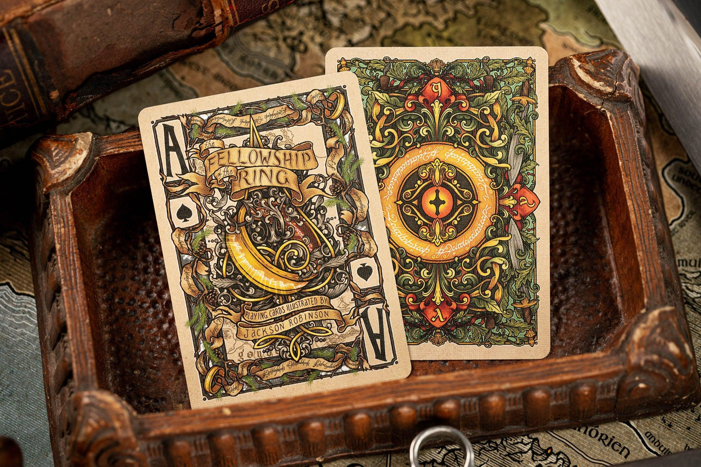 The Fellowship Of The Ring Playing Cards - LOTR Playing Cards by Kings Wild Project