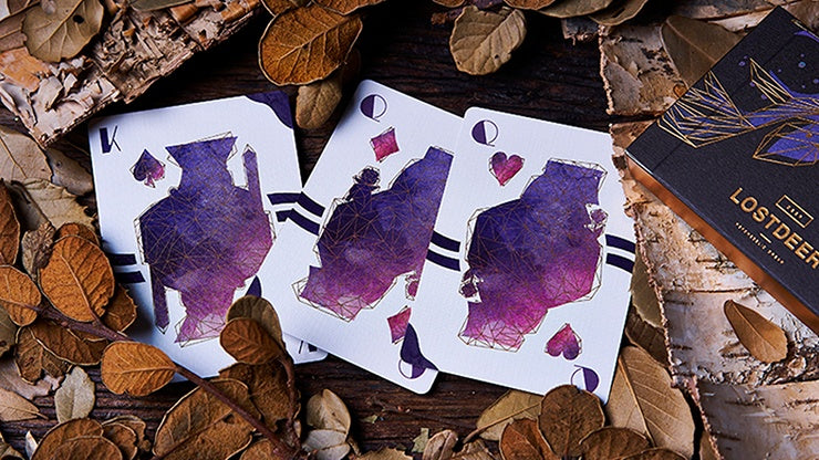 Lost Deer Black Edition Playing Cards by BOCOPO Playing Cards by Bocopo Playing Card Co.
