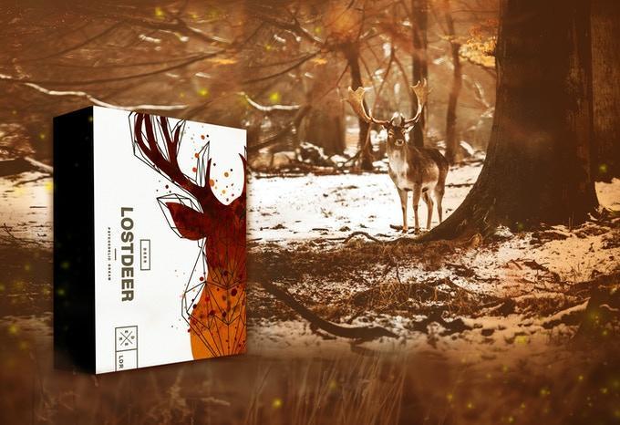 Lost Deer Jungle Limited Edition Playing Cards by Bocopo Playing Card Co.