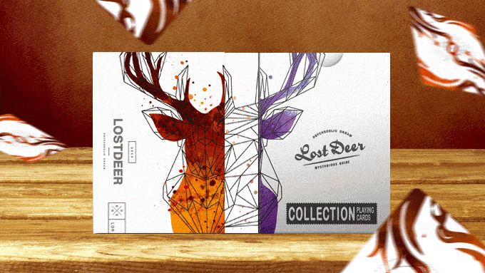 Lost Deer Jungle Limited Edition Playing Cards by Bocopo Playing Card Co.