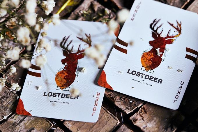 Lost Deer Jungle Limited Edition Playing Cards by Bocopo Playing Card Co.
