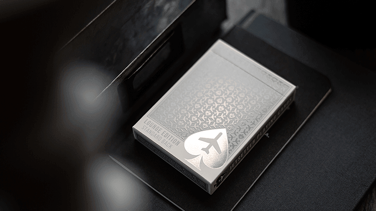 Lounge Edition in Jetway - Silver Jetsetter Playing Cards Playing Cards by Jetsetter Playing Cards