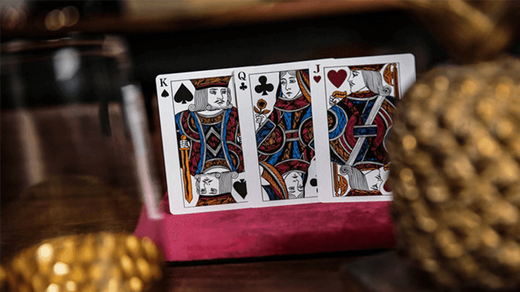 Luxury Sword T Playing Cards - Red Playing Cards by TCC Playing Card Co.