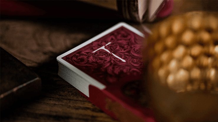 Luxury Sword T Playing Cards - Red Playing Cards by TCC Playing Card Co.