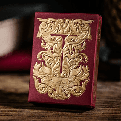Luxury Sword T Playing Cards - Red Playing Cards by TCC Playing Card Co.