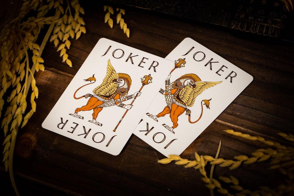 Babylon Playing Cards Golden Wonders Foiled Edition Playing Cards by Riffle Shuffle Playing Card Company