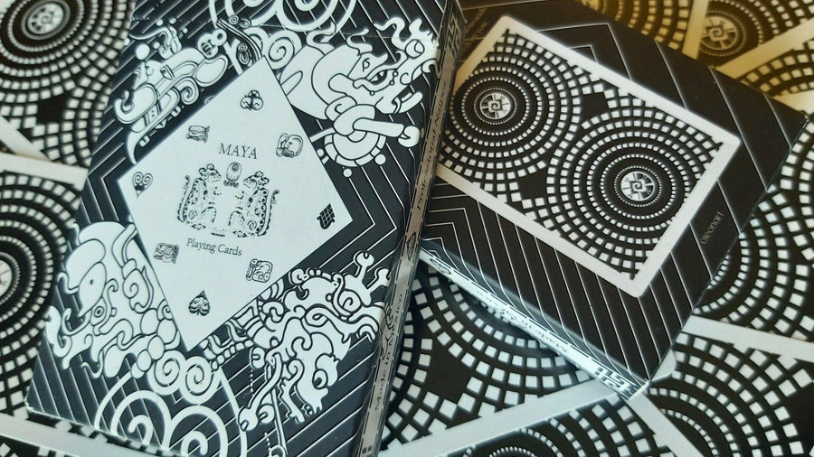 Maya Playing Cards Magic White Playing Cards by RarePlayingCards.com