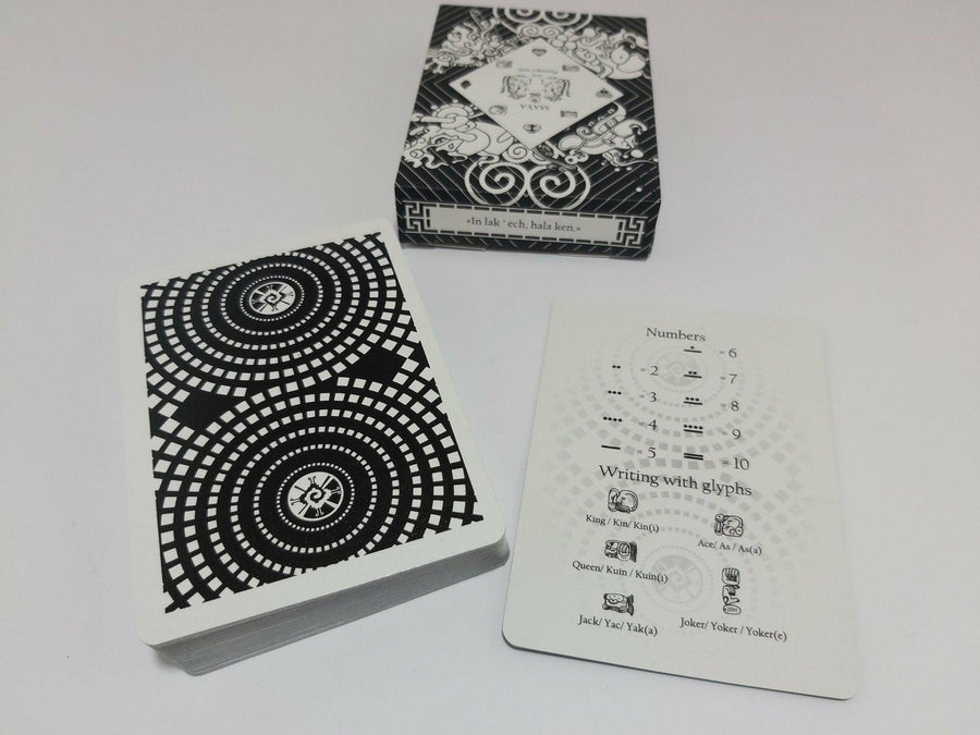 Maya Playing Cards Magic White Playing Cards by RarePlayingCards.com