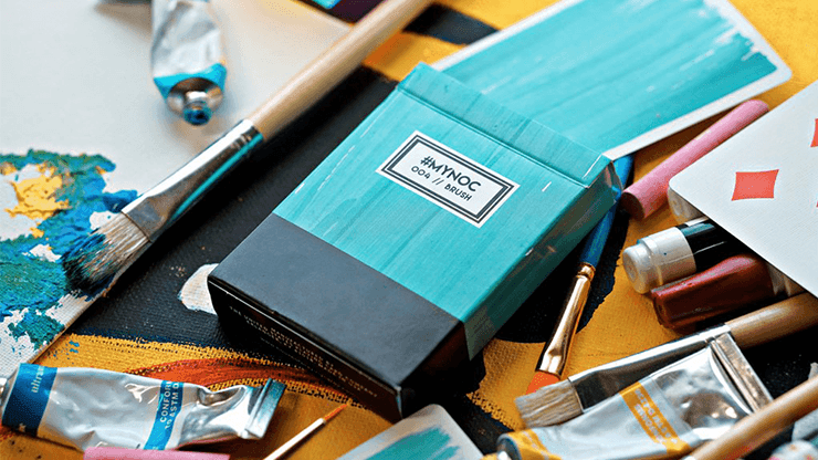 MYNOC Deck 4 - Brush Edition Playing Cards Playing Cards by HOPC