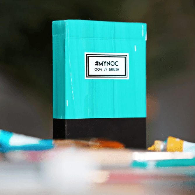 MYNOC Deck 4 - Brush Edition Playing Cards Playing Cards by HOPC