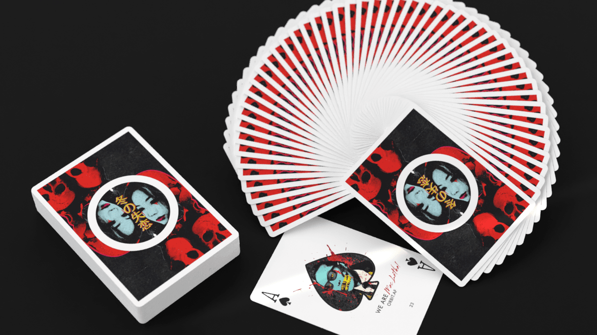MAC LETHAL X ORBIT DECK Playing Cards by Orbit Brown